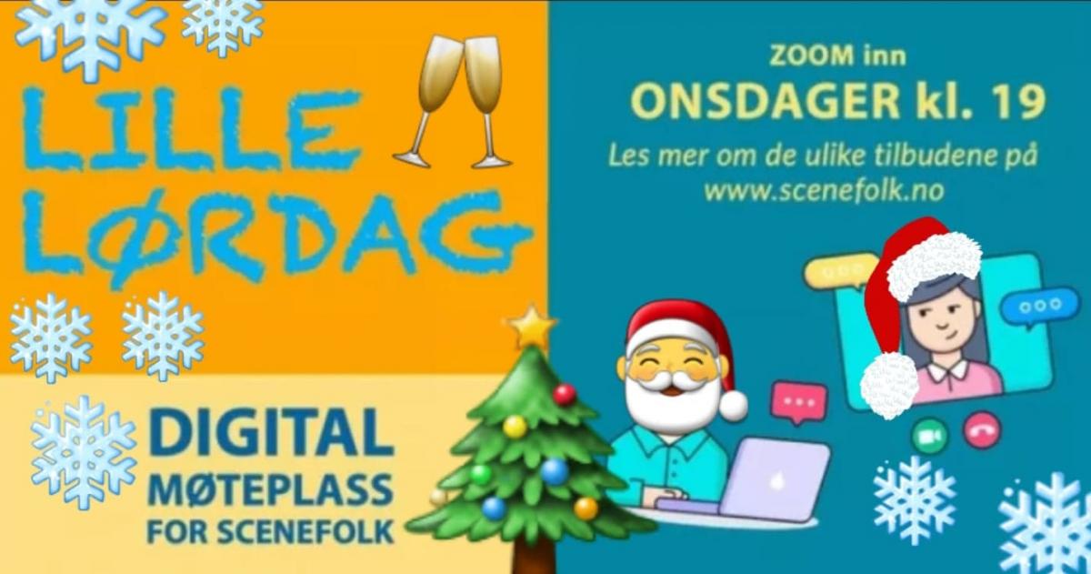 Lillelørdag logo jul