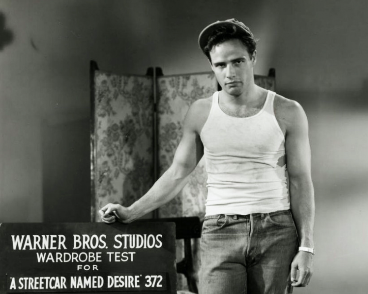 Marlon Brando sorthvitt